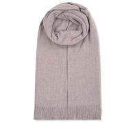 malito - Damen Modeschal - weicher Schal aus Viskose-Baumwoll Gemisch - langer Winterschal Stola Unifarben S600 - (Hellgrau)