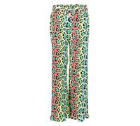 Malito - Damen Plisseehose - lockere weich fließende Chiffonhose - Lange Sommerhose - Trendige Marlenehose 883