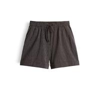 OPUS Straight Fit Shorts mit elastischem Bund Modell 'Malky' in Dunkelbraun, Größe 42