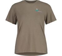 Maloja - Women's AdamekM. - T-Shirt, Gr. M, beige (WarmShadow)
