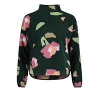 Maloja Fleecepullover RomaliaM (Oversize Fit) dunkelgrün/blume Damen, Größe M