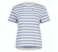 Maloja - KeskiM. Organic Stripe Tee - azur stripe - Größe S - Damen T-Shirt - gestreift