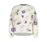 Maloja Lauena Organic Sweat Shirt Women XS shaded white brushflower