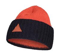 Maloja Strickmütze (Beanie) RegenbogenfarnM - dunkelblau/orange, Größe OneSize