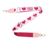 MALUGOGO 1 x verstellbarer Riemen für Damen, vielseitiger Riemen, einzigartige Polyester-Baumwolle, reduziert Schulterdruck, für den täglichen Gebrauch, herzförmig, 145,7 x 5 x 1 cm