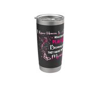 Mama ist mein Schutzengel im Himmel Gedenktag Frauenengel Doppelwandiger Edelstahl-Thermobecher