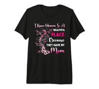 Mama ist Mein Schutzengel im Himmel Gedenktag Frauenengel Premium T-Shirt