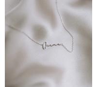 MAMA Kette Echtsilber - elegantes Geschenk - 925er Silber