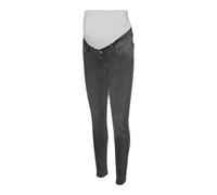 MAMA.LICIOUS Damen Mlmila Slim Dg Jeans Noos, Dark Grey Denim, M EU