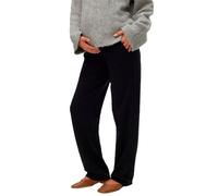 Mamalicious Lif Straight High Waist Pants Schwarz L Damen,Mädchen