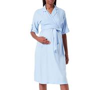 MAMA.LICIOUS Women's MLMERCY TESS 2/4 Woven UK Dress 2F A. Wickelkleid, Bel Air Blue, M