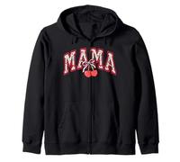 Mama Mommy Cherry Happy Mother's Day Mom Life Kokette Schleife Kapuzenjacke