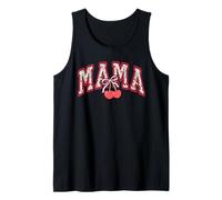 Mama Mommy Cherry Happy Mother's Day Mom Life Kokette Schleife Tank Top