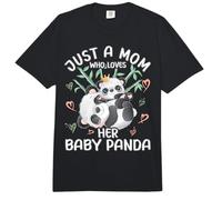 Mama Panda Ich Liebe nur eine Mutter, die Ihr Pandababy liebt Comfort Colors Adult Heavyweight T-Shirt