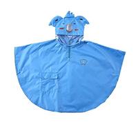 mama stadt Kinder Regenponcho Unisex Regencape Mädchen Jungen 100% Regensichere Regen Poncho Regenmantel Regenjacke Kinder Wasserdicht Atmungsaktiv, Blauer Koala/L (4-6 Jahre)