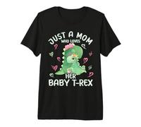 Mama T Rex Liebe nur eine Mutter, die Ihr Baby T Rex liebt Premium T-Shirt