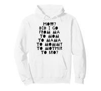 Mama zum Bruder Lustiger Muttertag Mama zum Bruh Muttertag Spaß Pullover Hoodie