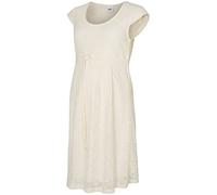 MAMALICIOUS Damen MLCIA Cap Sleeve LACE Dress Umstandskleid, Weiß (Snow White), 40 (Herstellergröße: L)