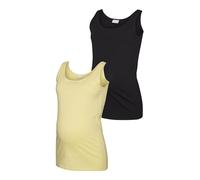 MAMALICIOUS Damen Mlkerrie Nell Sl Jrs Top 2f 2-p A., Schwarz, S