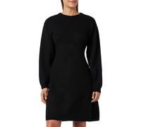 MAMALICIOUS Damen Mllight L/S Abk Knit Dress A., Schwarz, M