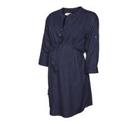 Mamalicious Mercy Maternity Tunic Blouse Blau XS