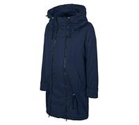 MAMALICIOUS Damen Parka Umstands Jacke NEW TIKKA PADDED JACKET, Gr. 38 (Herstellergröße: M), Blau (Navy Blazer)
