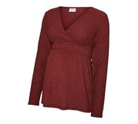 MAMALICIOUS Female Bluse Normal geschnitten V-Ausschnitt Top