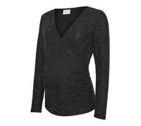 MAMALICIOUS Female Top Enger Schnitt V-Ausschnitt Top