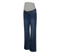 Mamalicious Flared Jeans »Mledina« - Damen - Gr. 33/32 - dunkelblau