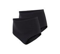 MAMALICIOUS Damen Mlheal Org.baumwolle Panties 2pack O.a.noos Unterw sche, Black/Pack:black, 38-40 EU