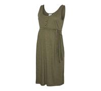 Mamalicious Evi Lia Abk Sleeveless Short Dress Grün XL Frau