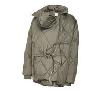 MAMALICIOUS Mama Licious Female Jacke Hoch geschlossen Gerippte Ärmelbündchen Mantel