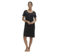 MAMA.LICIOUS Damen MLMIRA SOLID JRS Nightgown 2F A. E. NOOS Nachthemd, Schwarz, M