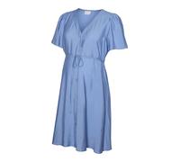MAMALICIOUS - MLAVA LIA S/S ABK WO DRESS 2F Cornflower Blue - Gr. - XL