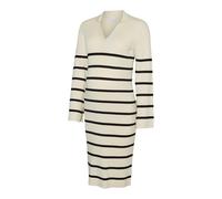 Mamalicious - "Mlisabell" Strickkleid für Damen, V-Ausschnitt (Birke) EU 38 / UK 10