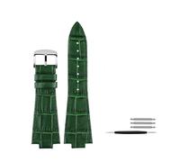MAMA'S PEARL 26 * 12mm Leder Armband Fit For Tissot For PRX Serie 40MM T137.407/T137.410 Männer Casual(Green pin)