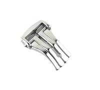 MAMA'S PEARL Faltschließe Passend For Omega, Edelstahl-Schnalle, Leder, Gummiband, Metall-Faltschließe, 16 Mm, 18 Mm, 20 Mm, Zubehör, Werkzeuge Uhrenzubehör(Silver,20MM_NO LOGO)