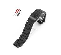 MAMA'S PEARL Uhrenarmband, passend for Casio, passend for PROTREK PRW-6000 6100 3000 3100, schwarzes Kunststoff-Stahl-Bergsteiger-Uhrenarmband