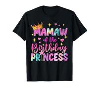 Mamaw of The Birthday Princess Party für Mädchen, passende Familie T-Shirt