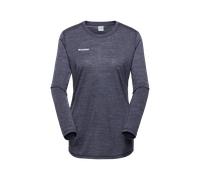 Mammut 100 % natürliches Performance-Shirt Tree Wool FL Longsleeve Women Blau M