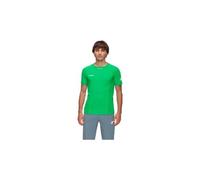 mammut aenergy fl kurzarm t shirt grun herren M