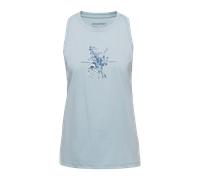 Mammut Alltags-Tanktop aus ökologischer Baumwolle Core Tank Top Women Flower Blau XS
