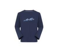 Mammut Alltagstaugliches Langarmshirt Core Longsleeve Logo Blau 140