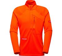 Mammut - Atmungsaktiver Fleece-Pullover mit Reißverschluss - Herren - Eiger Nordwand Advanced FL Half Zip Pull Men Eiger Orange - Eiger Orange M
