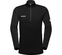 Mammut - Atmungsaktiver Pullover - Aenergy ML Half Zip Pull Men Black für Herren - Größe L - schwarz schwarz L