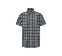Mammut Atmungsaktives kurzärmliges Hanffaserhemd Trovat Summer Shirt Men Blau M