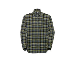 Mammut Atmungsaktives langärmliges Hanffaserhemd Trovat Summer Longsleeve Shirt Men Schwarz XXL