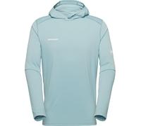 Mammut - Atmungsaktives, leichtes Wander-T-Shirt mit langen ärmeln und Kapuze - Herren - Selun FL Sun Hoody Men Nebla - Selun FL Sun Hoody Blau XL