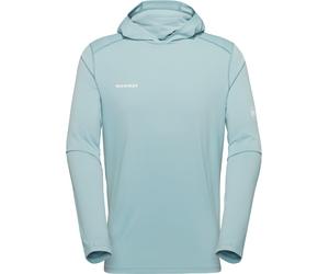 Mammut - Atmungsaktives, leichtes Wander-T-Shirt mit langen ärmeln und Kapuze - Herren - Selun FL Sun Hoody Men Nebla - Selun FL Sun Hoody Blau XL