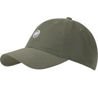 Mammut Baseball Cap – klassisches 6-Panel, gebogener Schirm – Unisex S/M (54–58 cm) Oliv (Marsh)